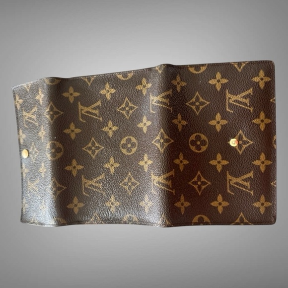 Authentic Louis Vuitton Monogram Porte Tresor Etui Papiers Trifold Wallet - Picture 3 of 5